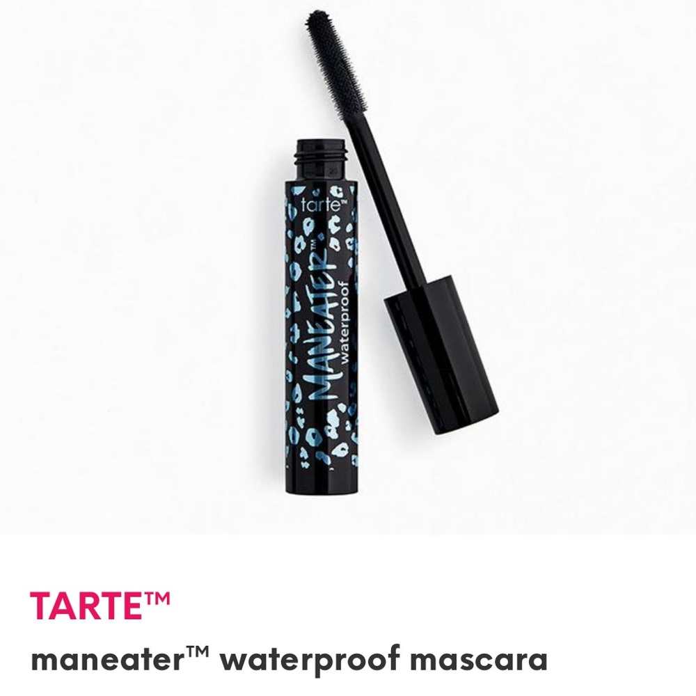 Brand New Tarte MANEATER Black Waterproof Mascara FULL SIZE 9ML